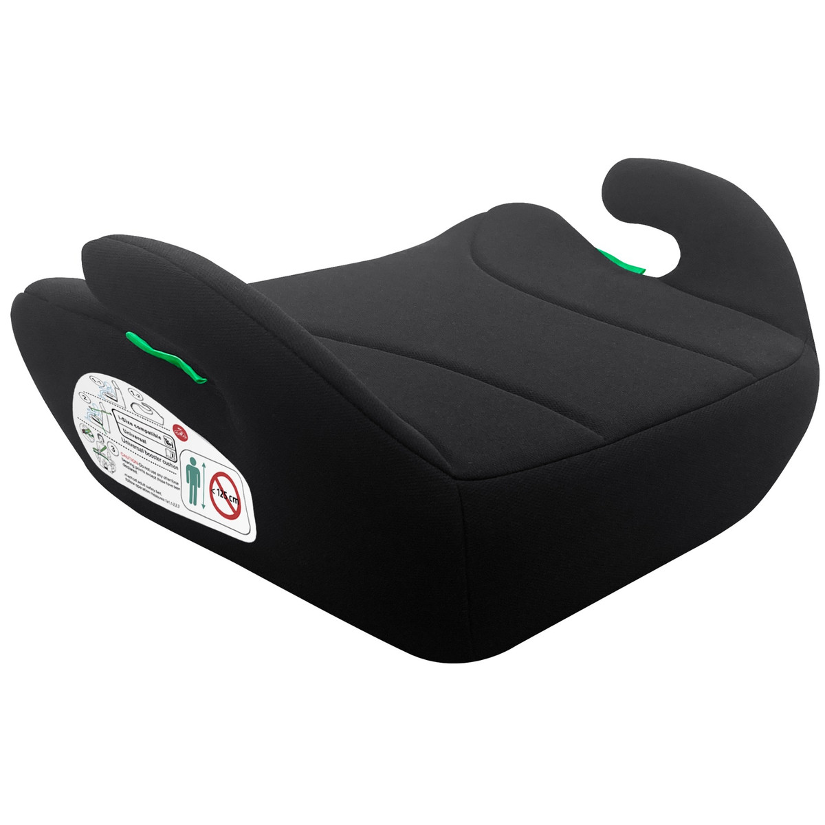 MamaLoes Noor Zwart 125-150 cm i-Size Booster