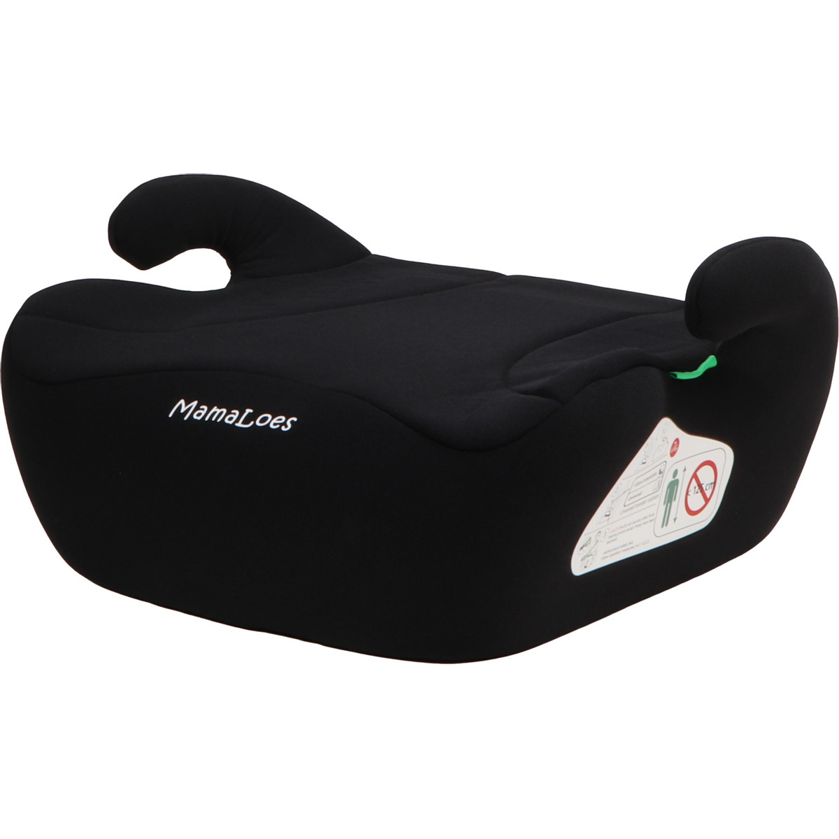 MamaLoes Noor Zwart 125-150 cm i-Size Booster