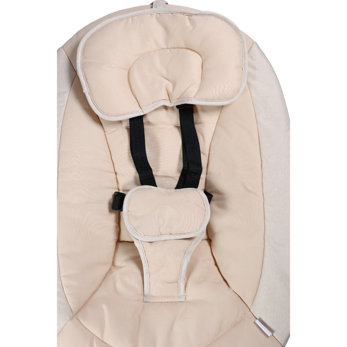 MamaLoes Noud Beige Elektrische Babyschommel