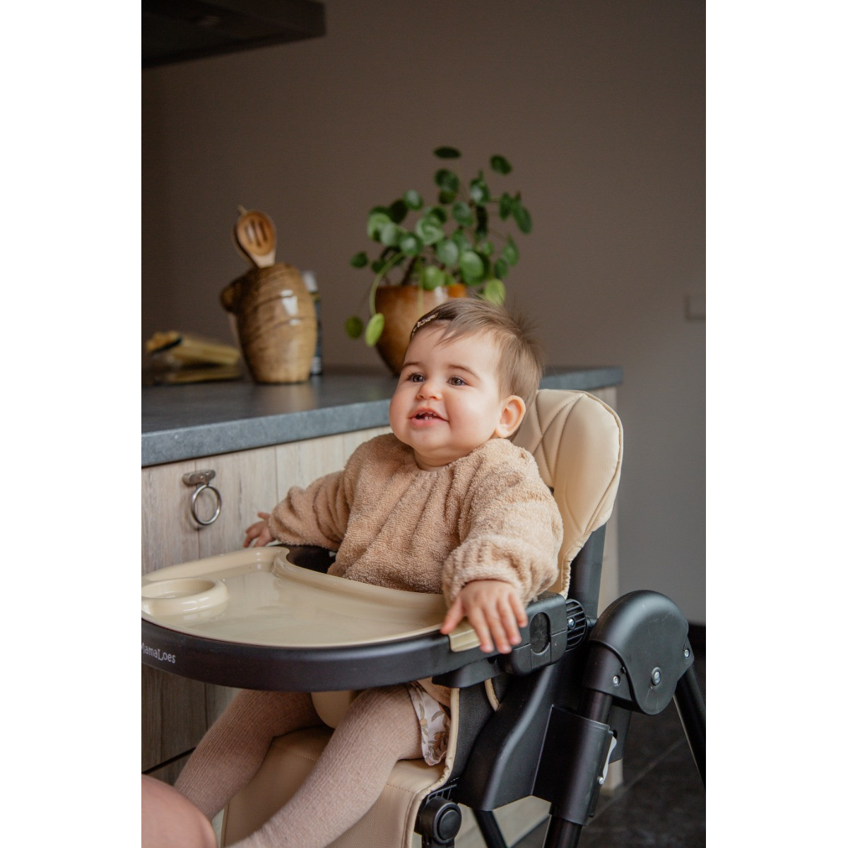 MamaLoes Lichtroze Badstof Lange Mouw Slab