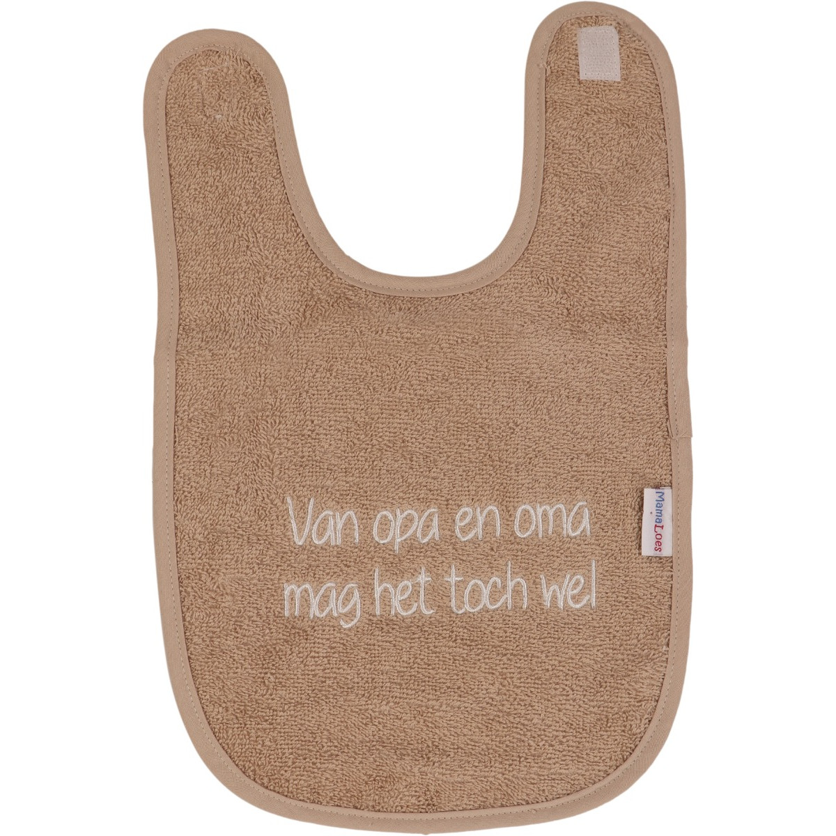 MamaLoes Nougat ''Van Opa & Oma Mag Het Toch Wel'' Tekst Slab