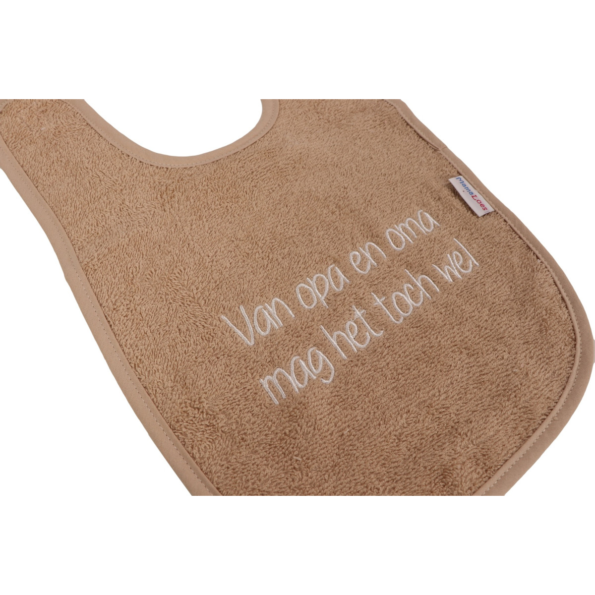 MamaLoes Nougat ''Van Opa & Oma Mag Het Toch Wel'' Tekst Slab