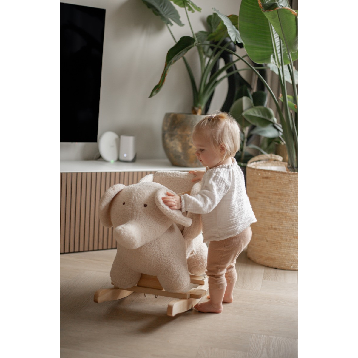 MamaLoes Olifant Olivier Bouclé Hobbeldier