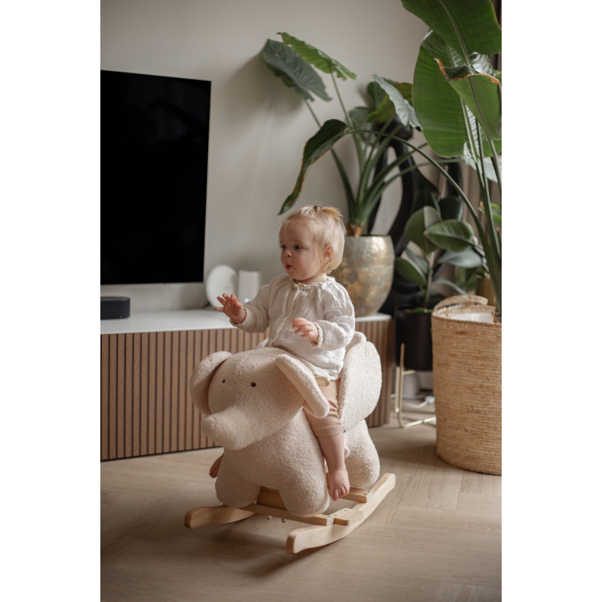 MamaLoes Olifant Olivier Bouclé Hobbeldier