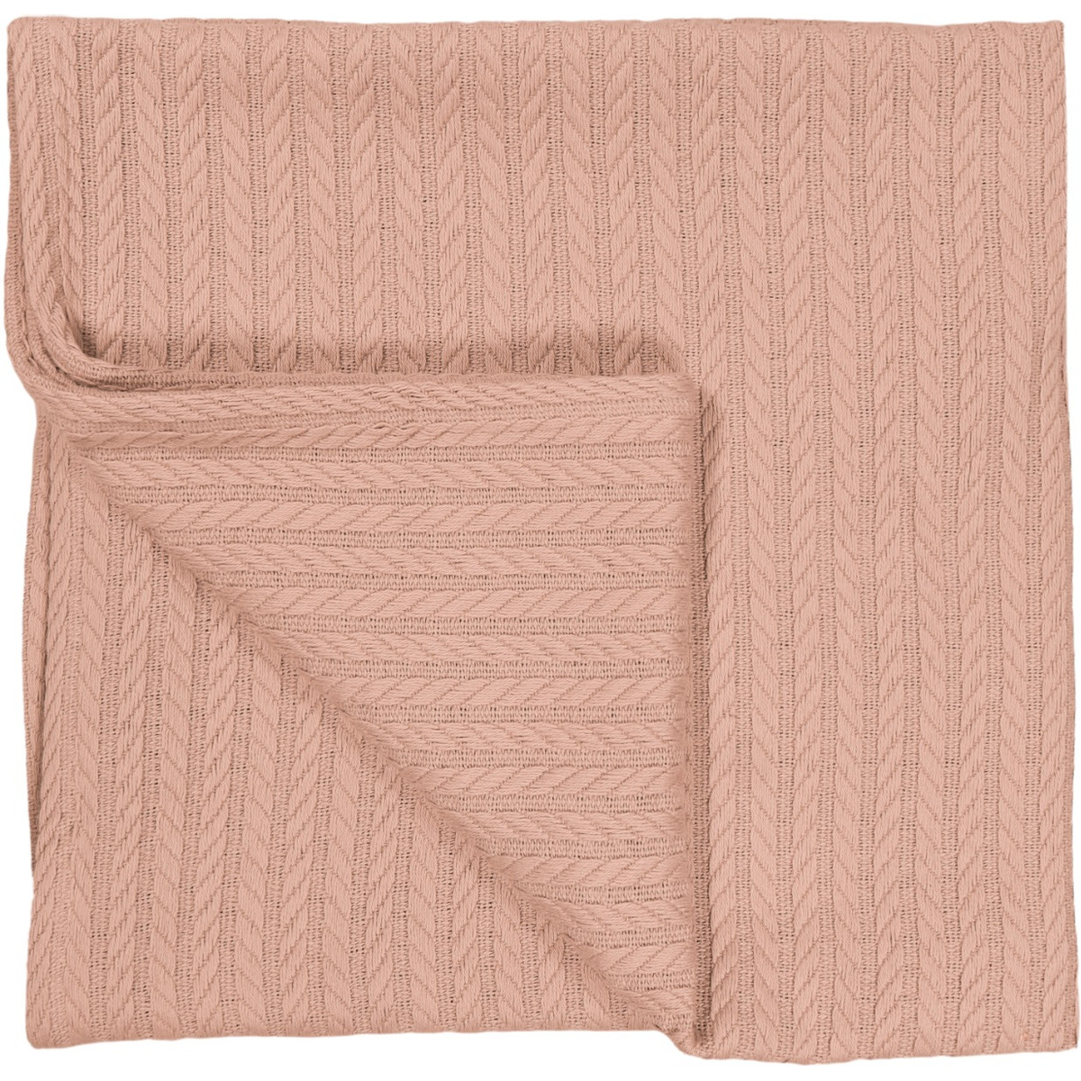 MamaLoes Oudroze 100x150cm Knitted Ledikantdeken