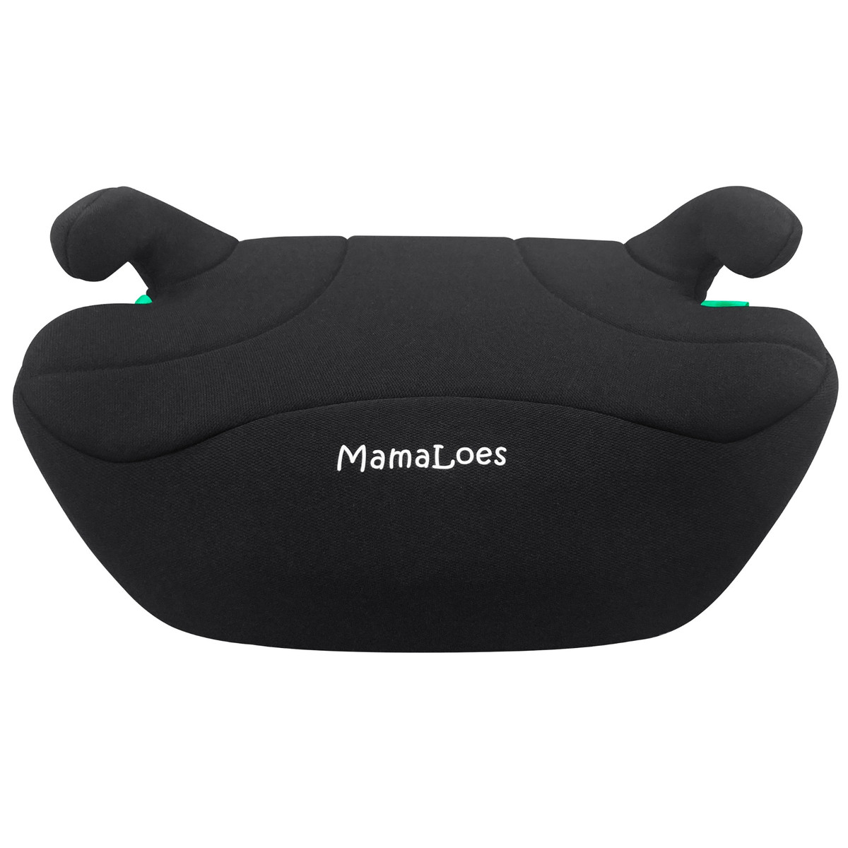 MamaLoes Pip Zwart Isofix 125-150 cm i-Size Booster - Set van 2