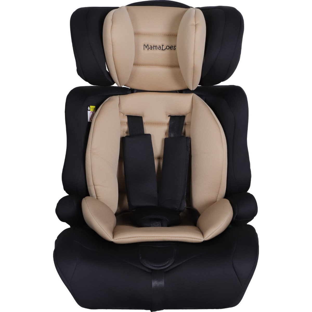 MamaLoes Saar Beige 76-150 cm i-Size Autostoel - Set van 2