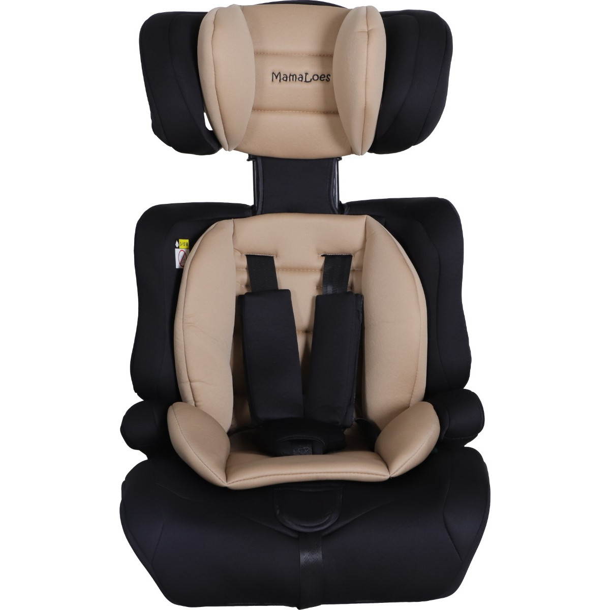 MamaLoes Saar Beige 76-150 cm i-Size Autostoel - Set van 2