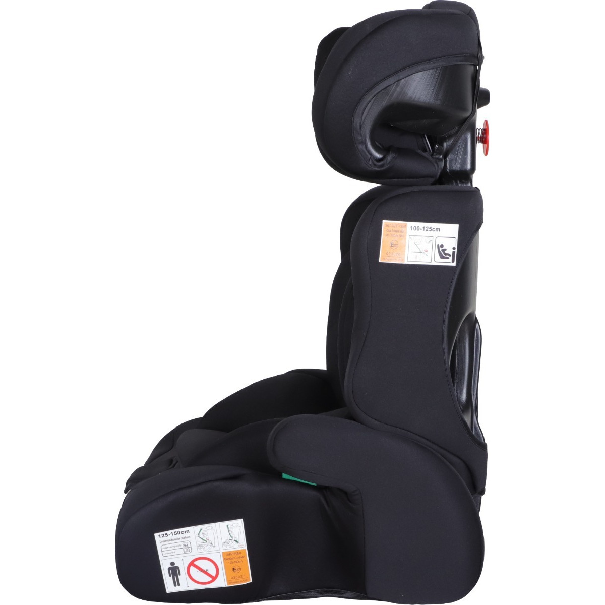 MamaLoes Saar Zwart 76-150 cm i-Size Autostoel - Set van 2