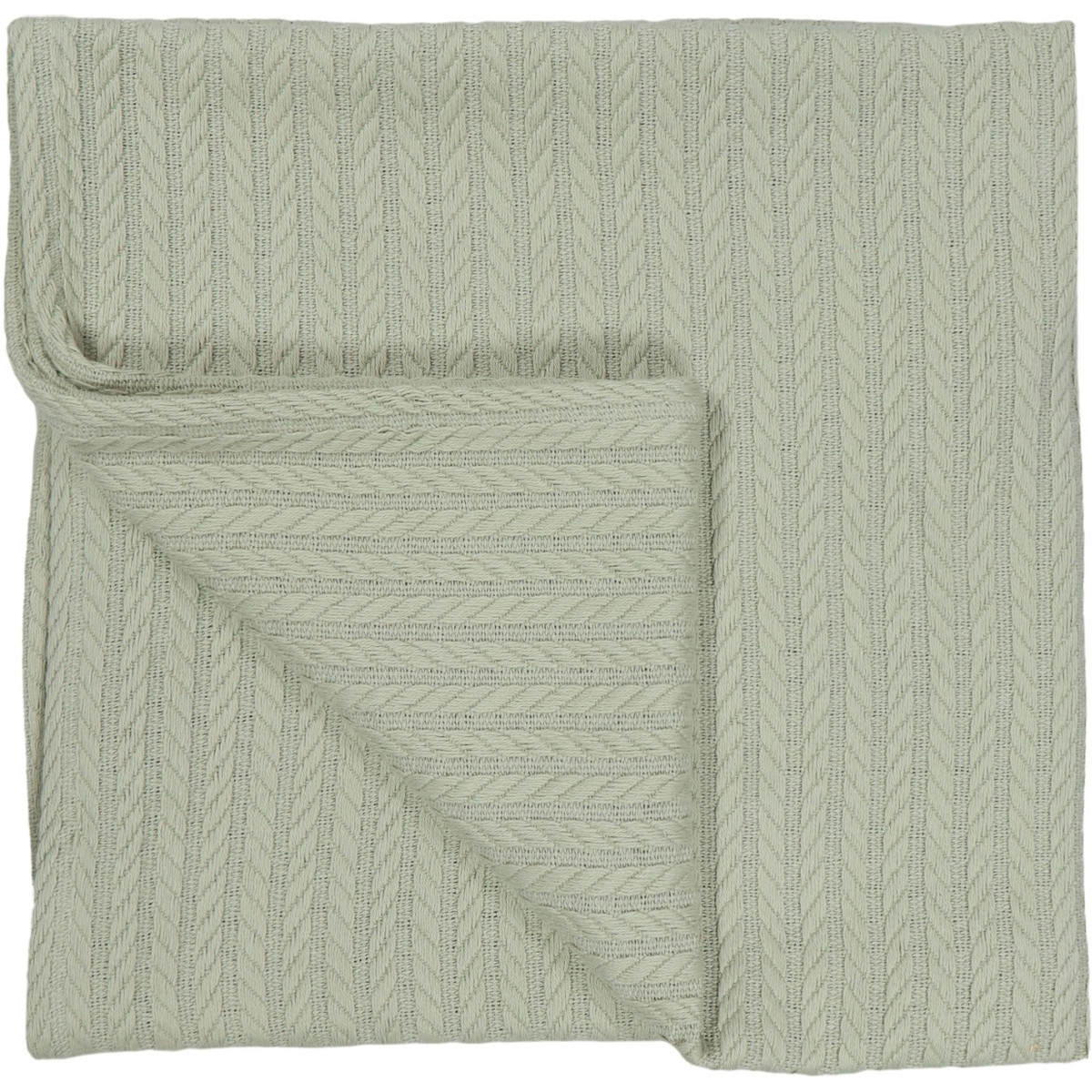 MamaLoes Sage Groen 100x150cm Knitted Ledikantdeken