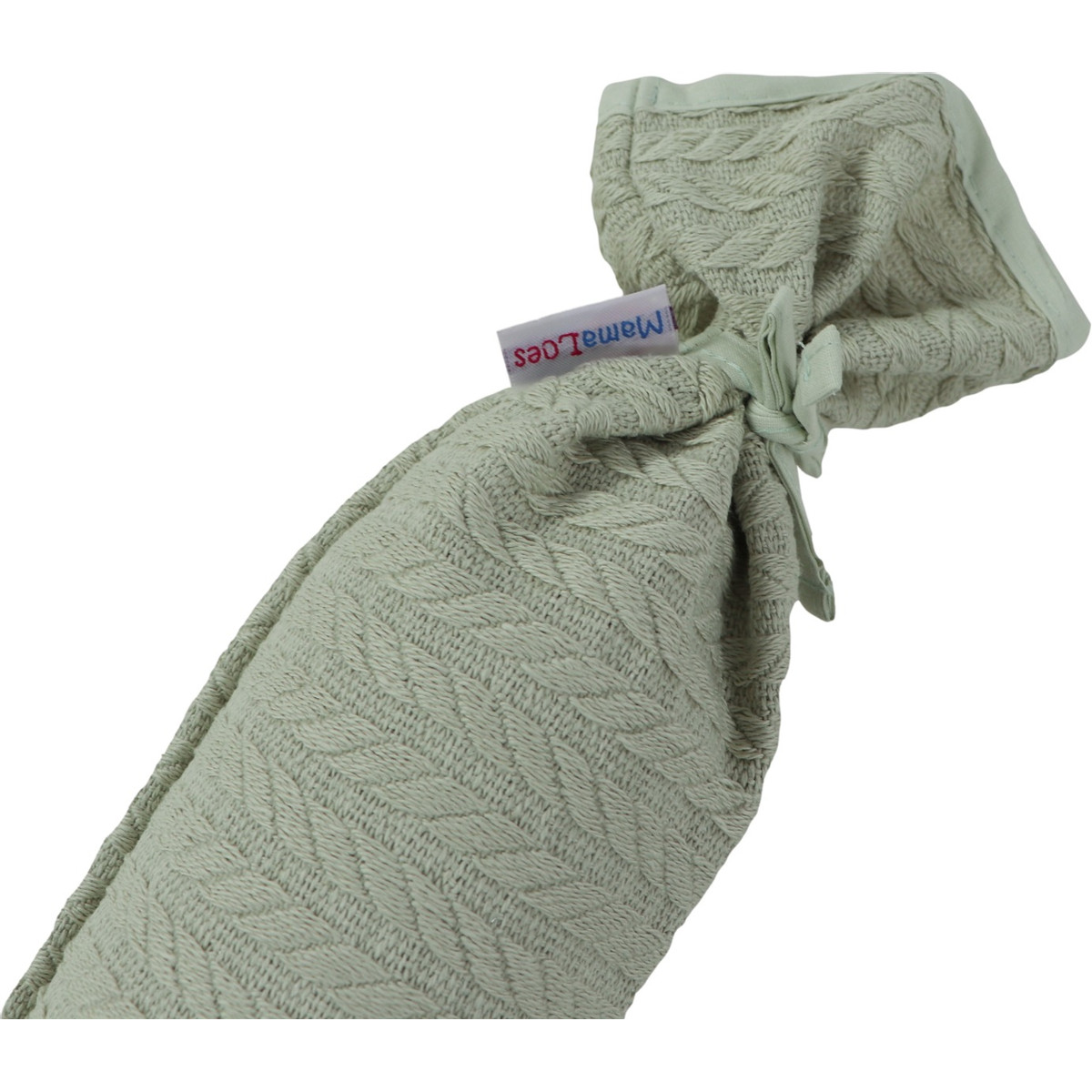 MamaLoes Sage Groen Knitted Kruikenzak
