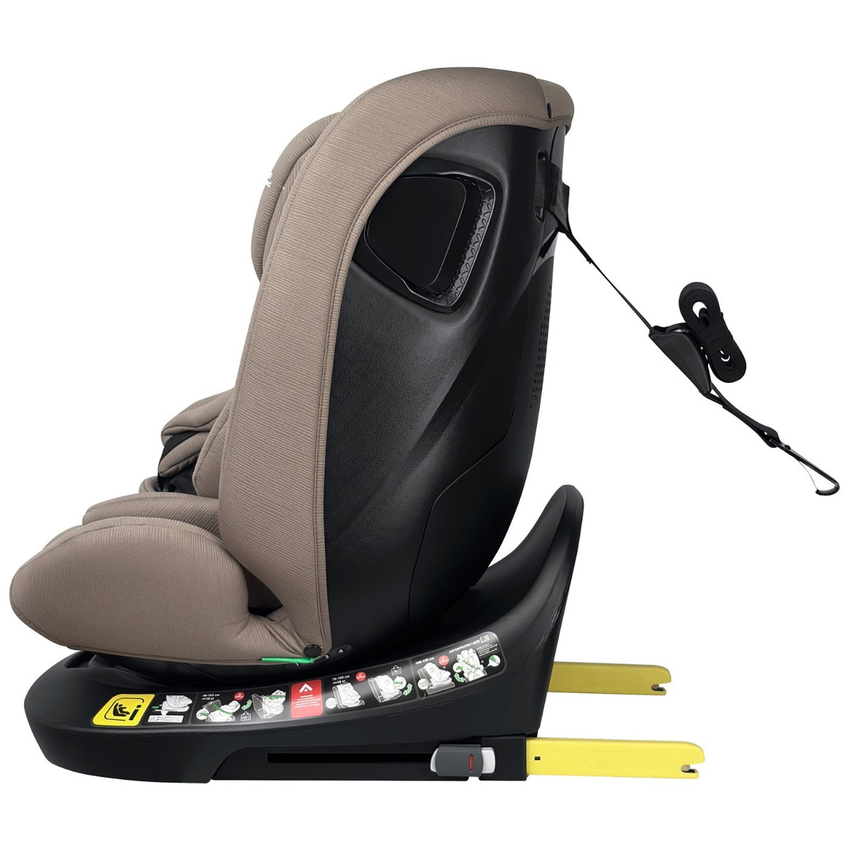 MamaLoes Sef Taupe 40-150 cm 360° i-Size Autostoel