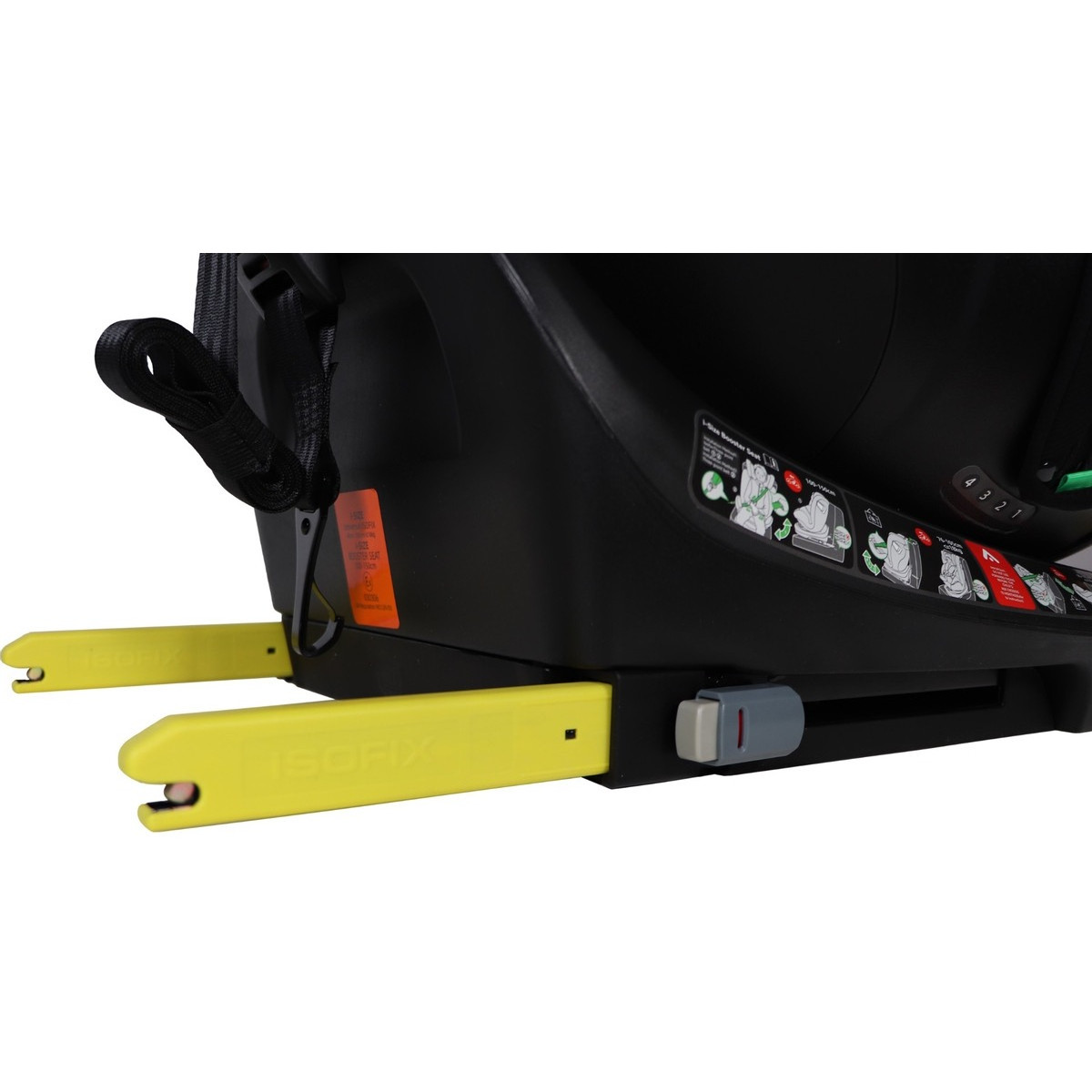 MamaLoes Sef Zwart 40-150 cm 360° i-Size Autostoel – Set van 2