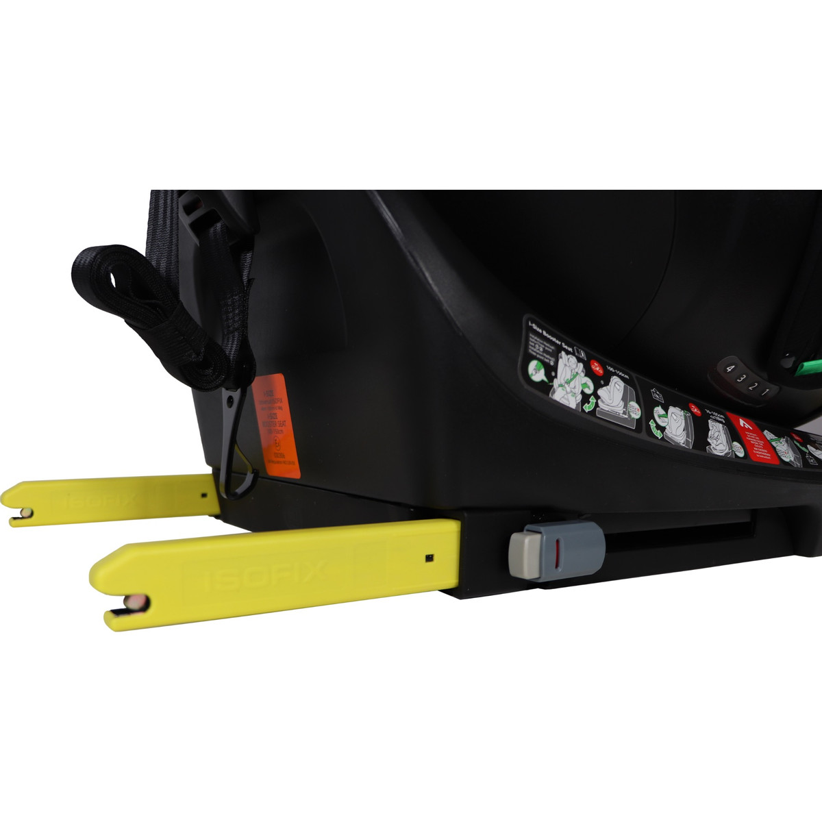 MamaLoes Sef Zwart 40-150 cm 360° i-Size Autostoel