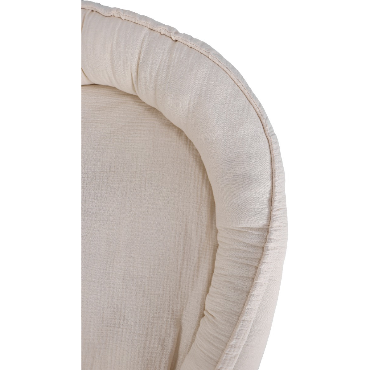 MamaLoes Soft Cotton Ecru Tweeling Babynest