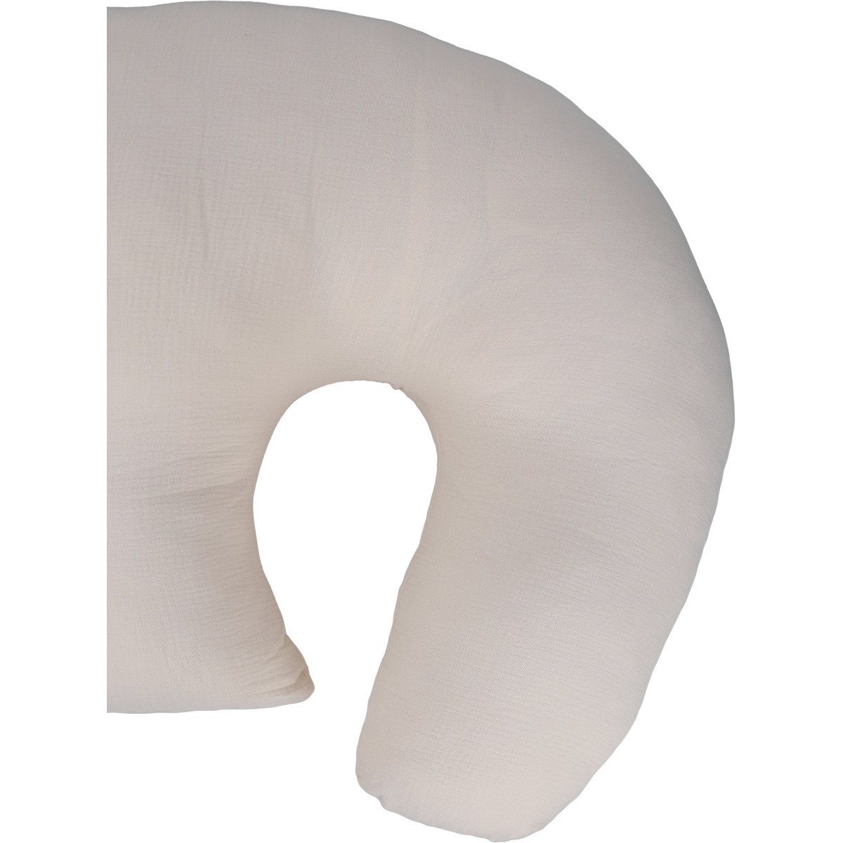 MamaLoes Soft Cotton Ecru Tweeling Voedingskussen