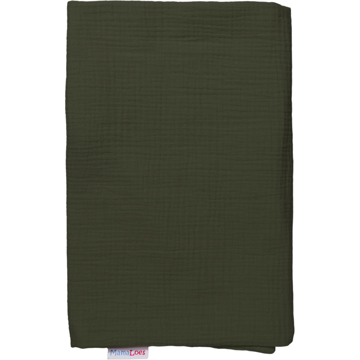 Mamaloes Soft Cotton Groen 75 x 100 cm Wiegdeken