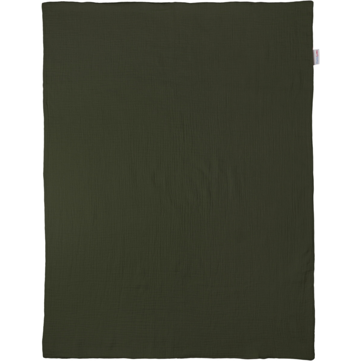 Mamaloes Soft Cotton Groen 75 x 100 cm Wiegdeken