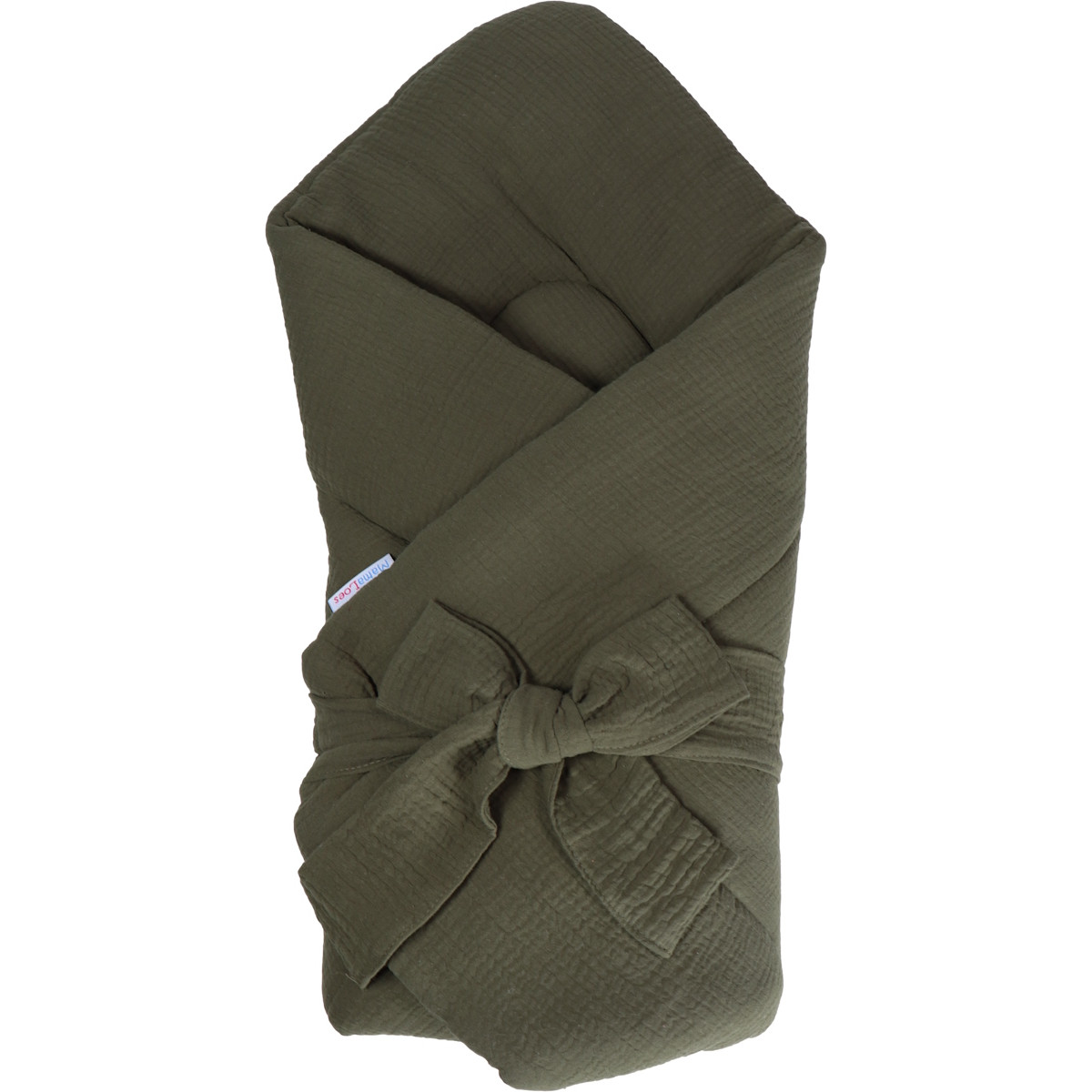 MamaLoes Soft Cotton Groen Wikkeldeken