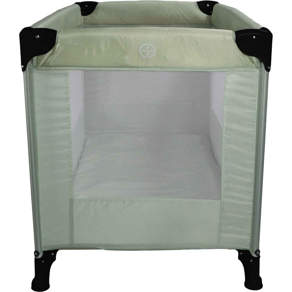 MamaLoes Soof Groen Campingbed + Opvouwbaar Matras in Tas