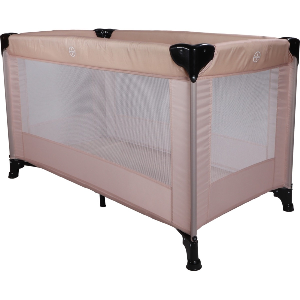 MamaLoes Soof Roze Campingbed + Opvouwbaar Matras in Tas