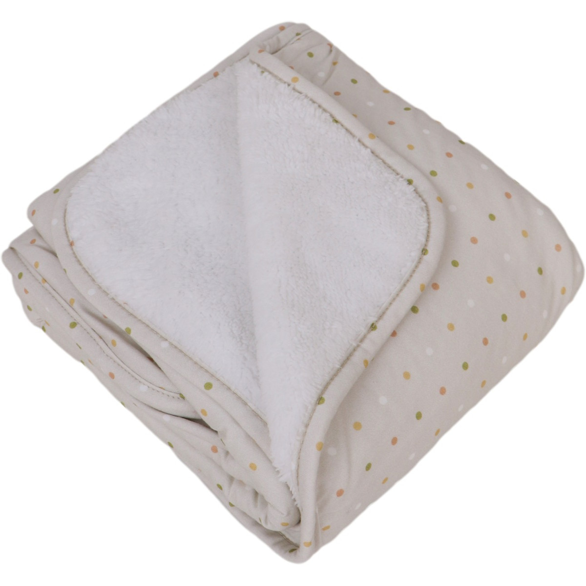 MamaLoes Stippen Fleece 70x90cm Babydeken