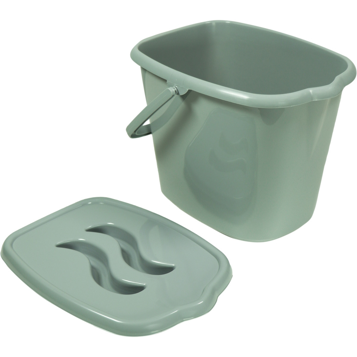 MamaLoes Stone Green Badset Incl. Zwarte Badstandaard