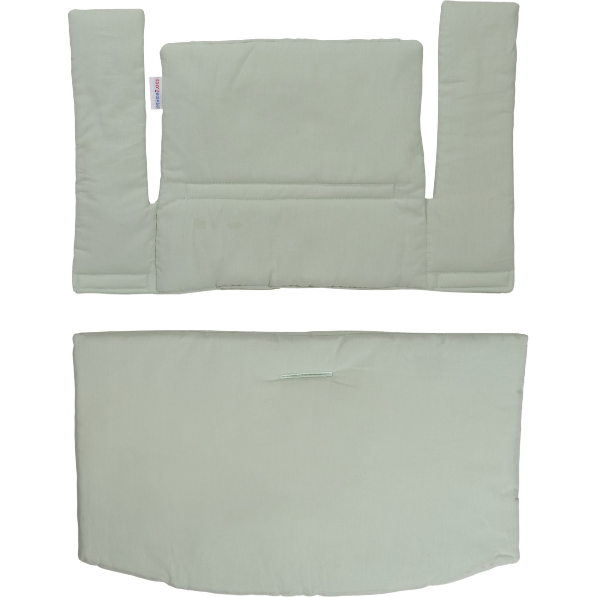 MamaLoes Stone Green Meegroei Stoelverkleiner