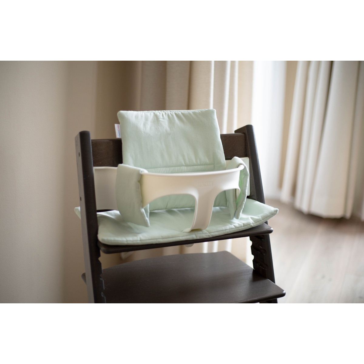 MamaLoes Stone Green Meegroei Stoelverkleiner