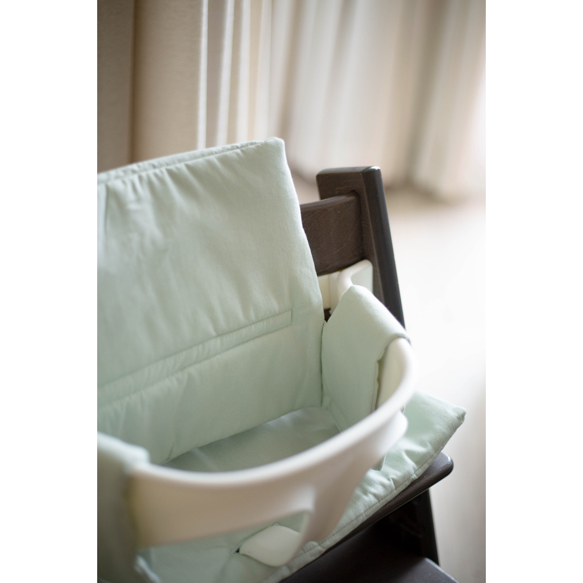 MamaLoes Stone Green Meegroei Stoelverkleiner