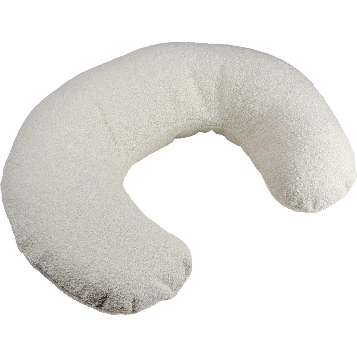 MamaLoes Teddy Boucle Naturel Medium Voedingskussen