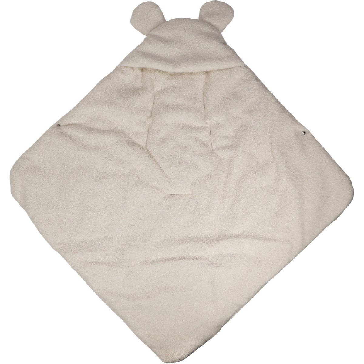 MamaLoes Teddy Boucle Naturel Multifunctioneel Wikkeldeken