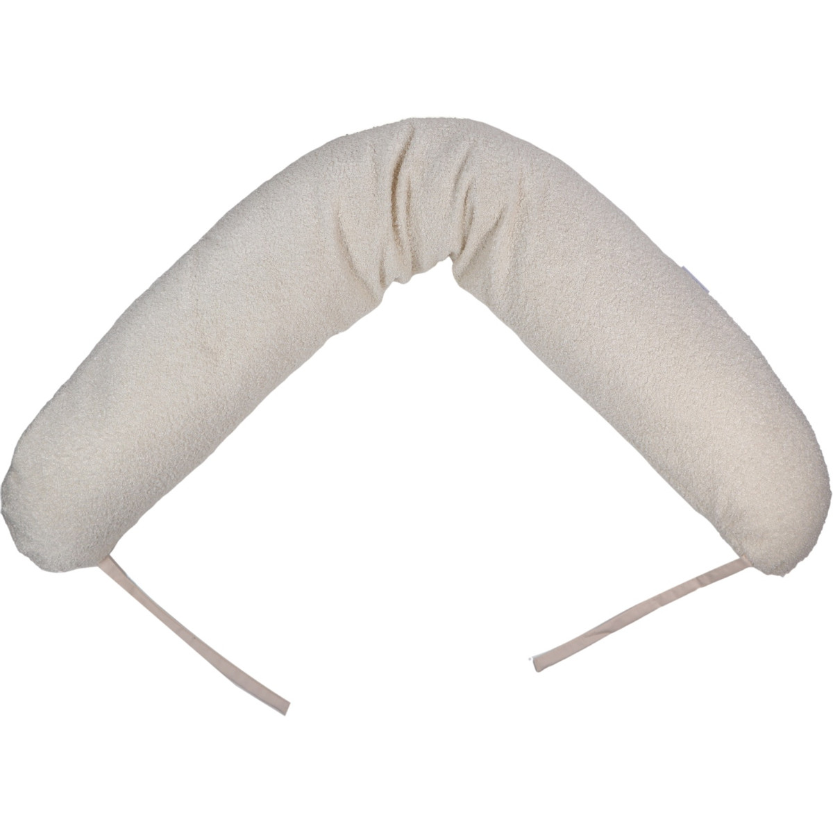 MamaLoes Teddy Boucle Naturel Voedingskussen