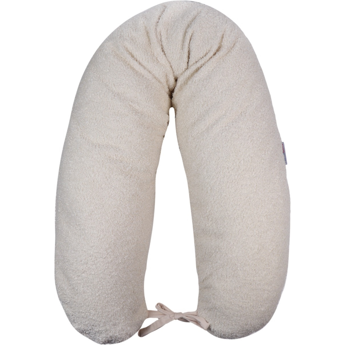 MamaLoes Teddy Boucle Naturel Voedingskussen