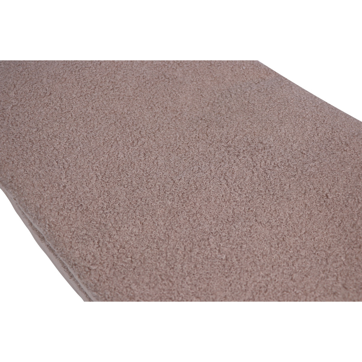 MamaLoes Teddy Boucle Nougat 30 x 180 cm Bedbumper