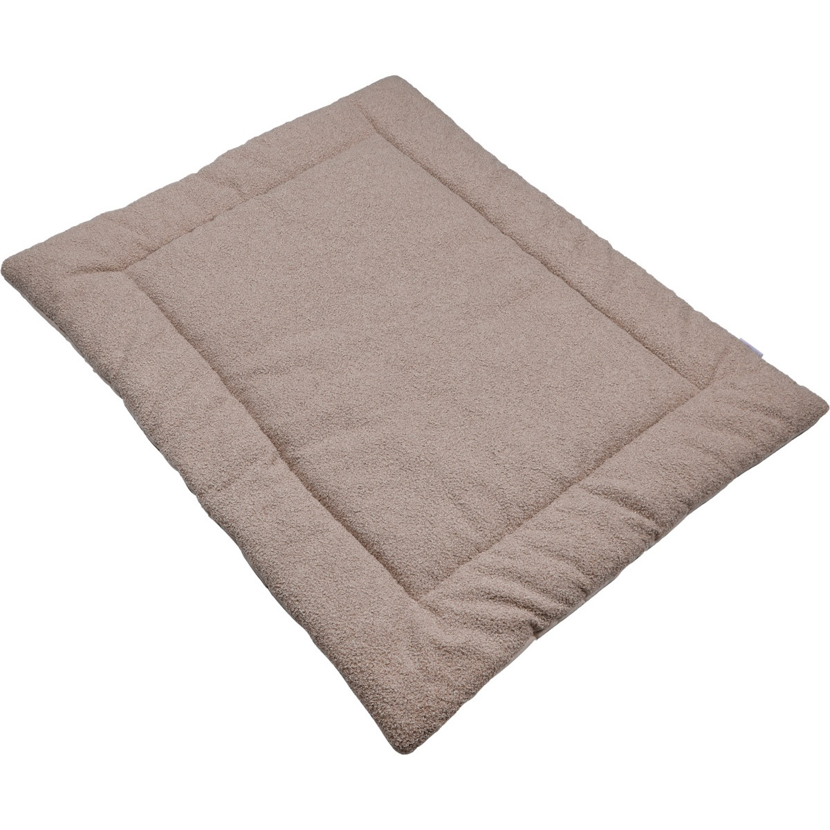 MamaLoes Teddy Boucle Nougat 80 x 100 cm Omkeerbaar Boxkleed