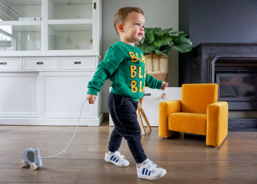 Tryco Houten Olifant Trekfiguur