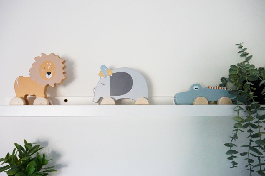 Tryco Houten Krokodil Trekfiguur