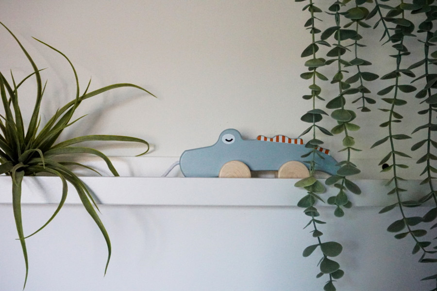 Tryco Houten Krokodil Trekfiguur