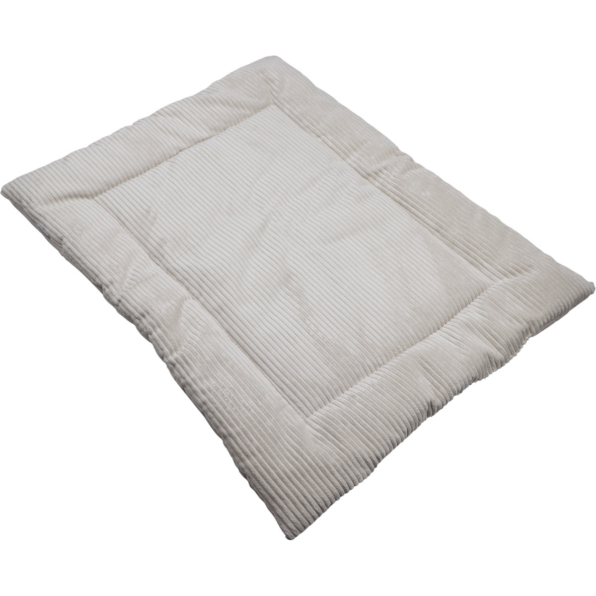 MamaLoes Velours Rib Beige 80 x 100 cm Omkeerbaar Boxkleed