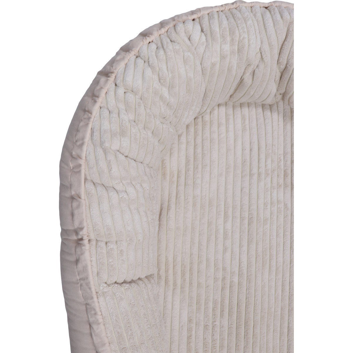 MamaLoes Velours Rib Beige Omkeerbaar Babynest