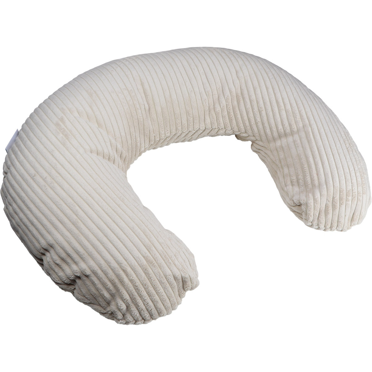 MamaLoes Velours Rib Beige Medium Voedingskussen