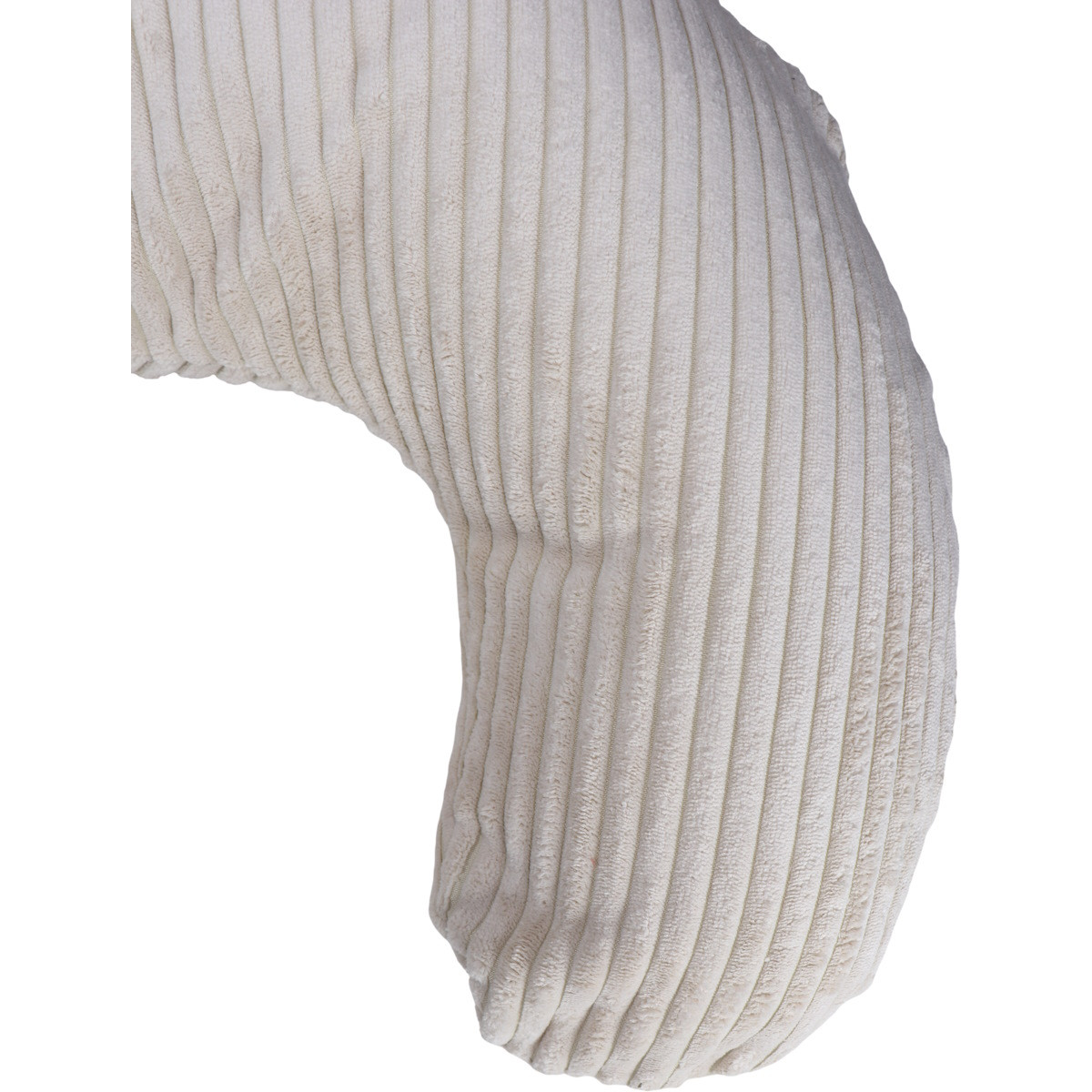 MamaLoes Velours Rib Beige Medium Voedingskussen