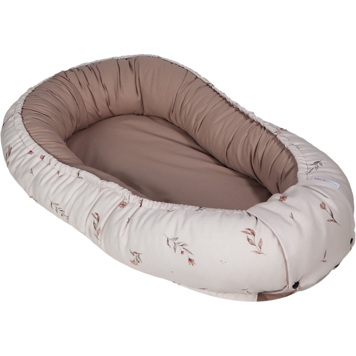 MamaLoes Vintage Bloemen Omkeerbaar Babynest