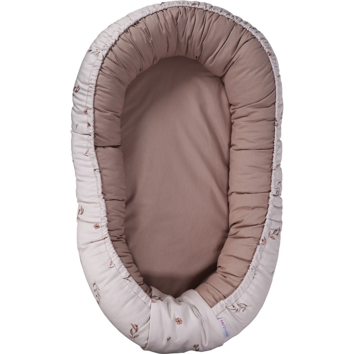 MamaLoes Vintage Bloemen Omkeerbaar Babynest