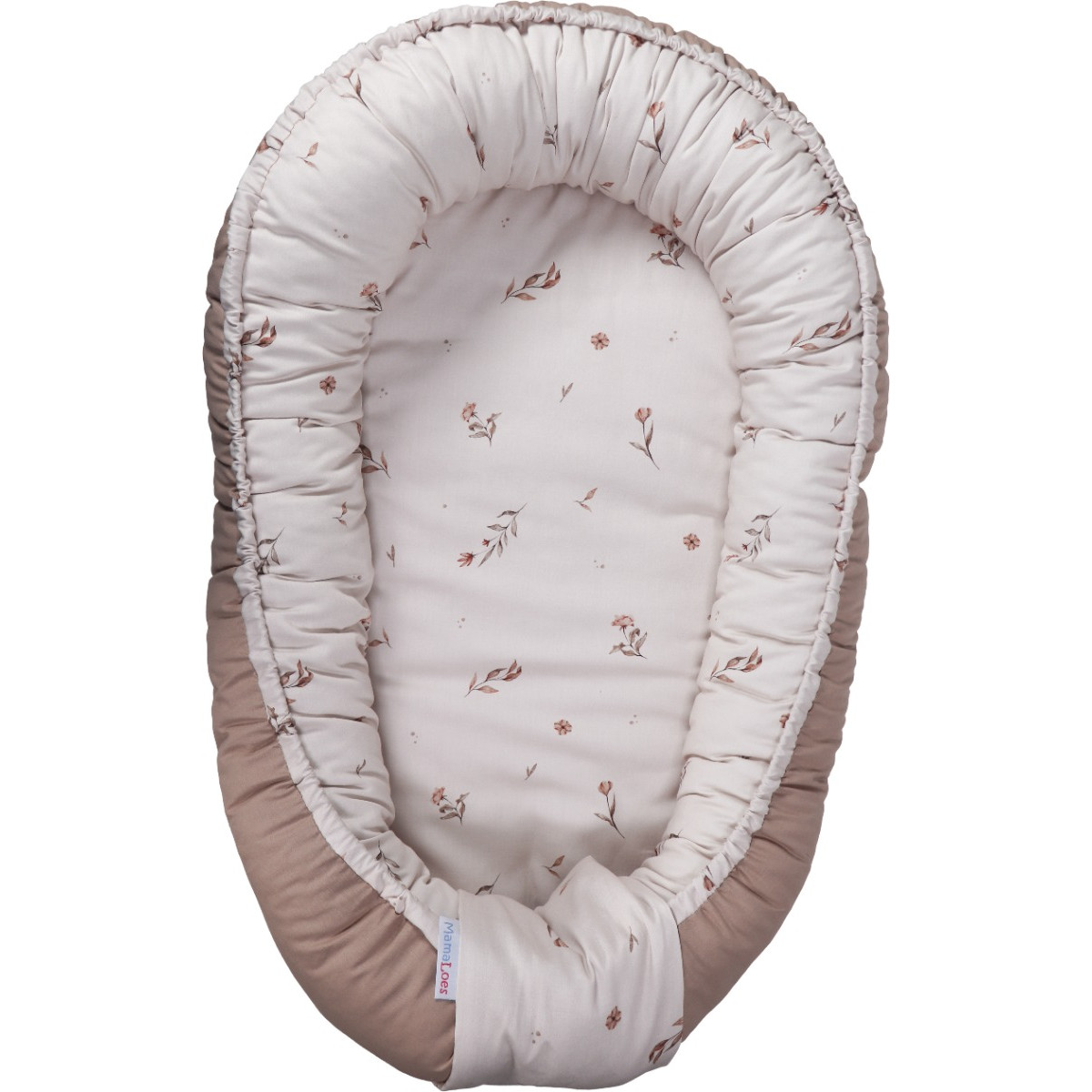 MamaLoes Vintage Bloemen Omkeerbaar Babynest
