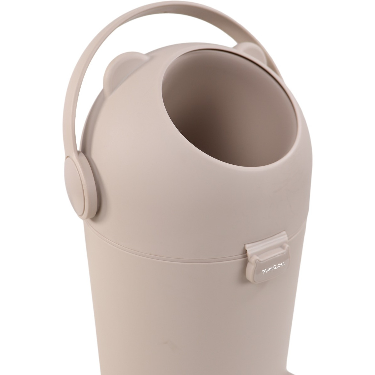 MamaLoes Zand Beige Beer Luieremmer + 3 x 30 Zak voor Luieremmer