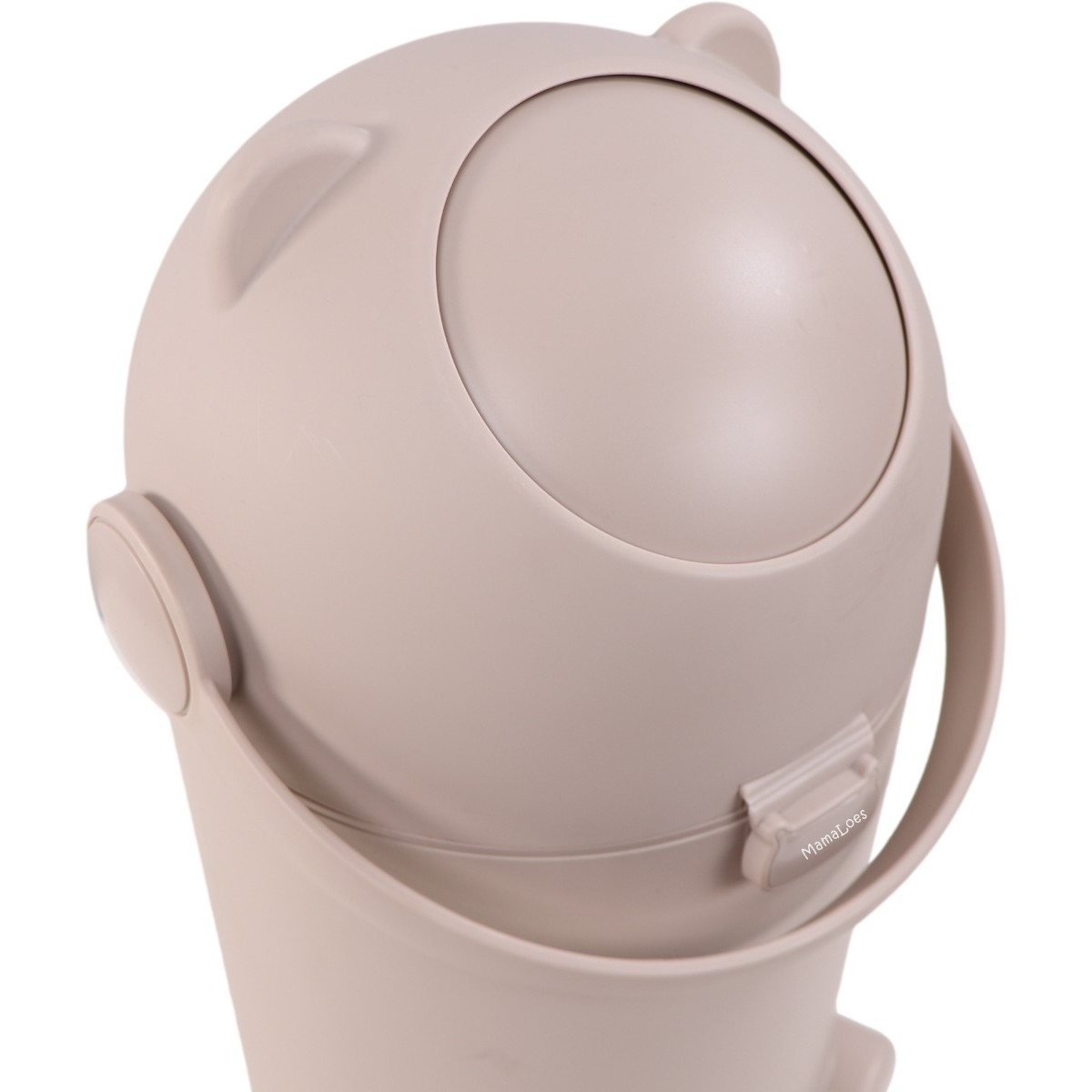 MamaLoes Zand Beige Beer Luieremmer + 3 x 30 Zak voor Luieremmer