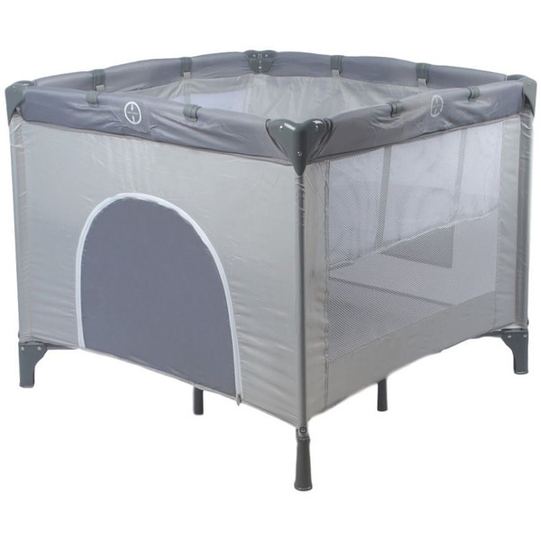 Ding Deluxe Grey Inklapbare Box incl. Bodemverhoger