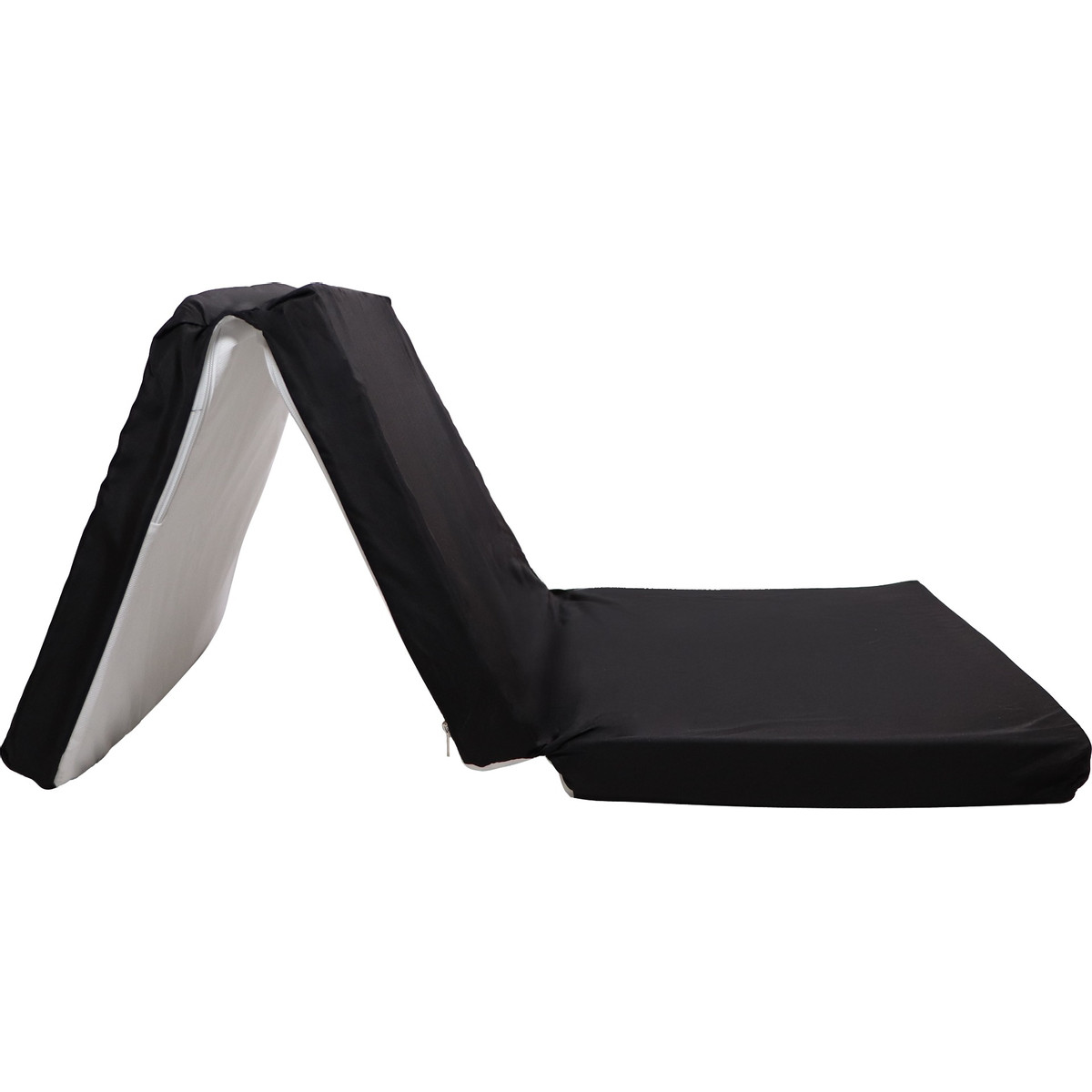 MamaLoes Mara Zwart 60x120 cm Opvouwbaar Matras in Tas